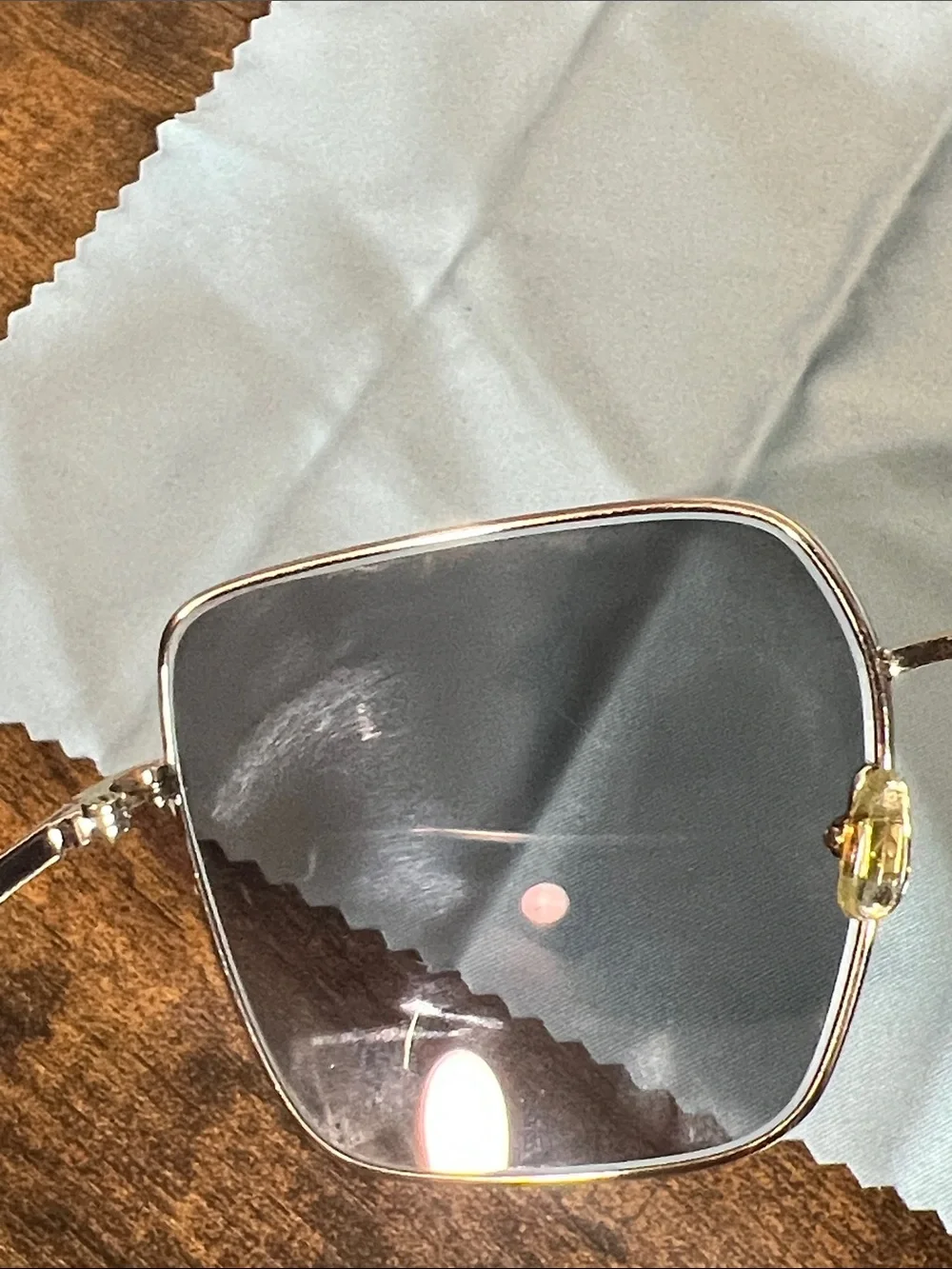 Women’s Kate spade Slim Metal Frame Sunglasses in Pink with case